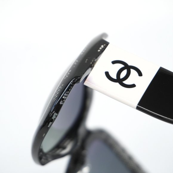 Auth Chanel Women's Sunglasses Black 5146-A - Picture 4 of 7